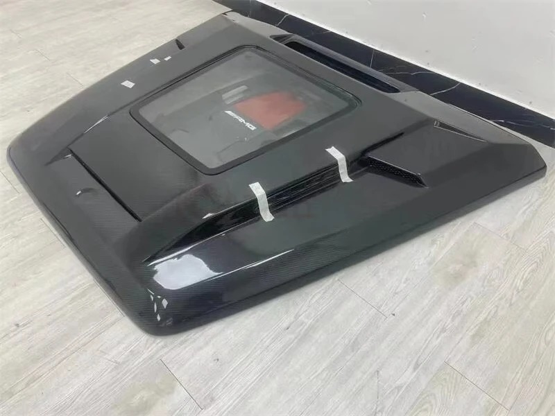 High Quality Car Engine Hood for  Class W463 G63 G65 G55 B Style Carbon Fiber Bonnet